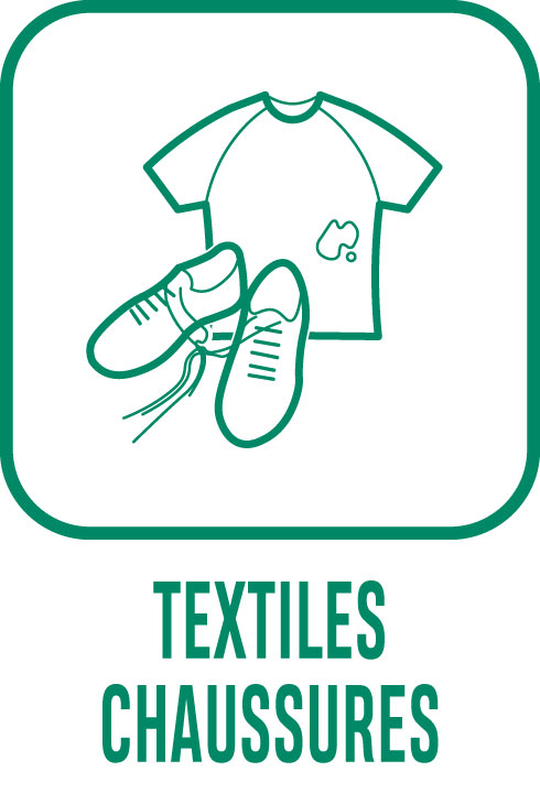 textiles, linges, chaussures