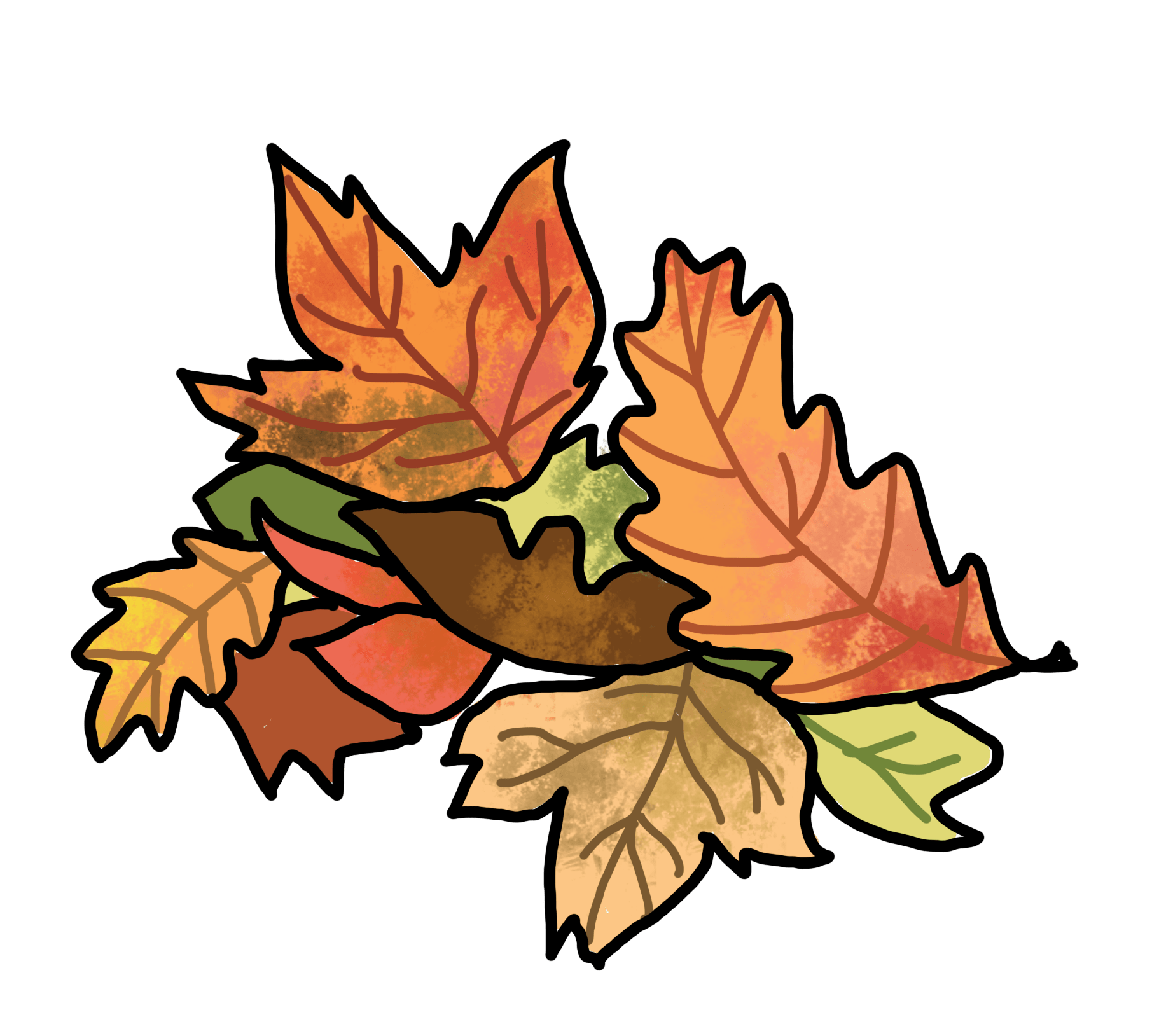 feuilles mortes