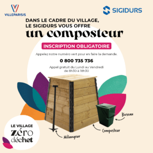Lire la suite à propos de l’article Distribution gratuite composteur – Villeparisis